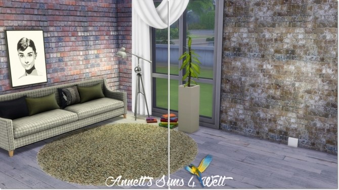 Sims 4 Old Stone Walls at Annett’s Sims 4 Welt