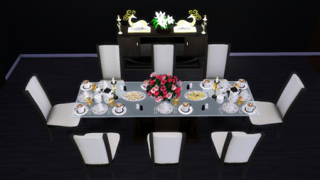 Modern Dining Set at Sanjana sims
