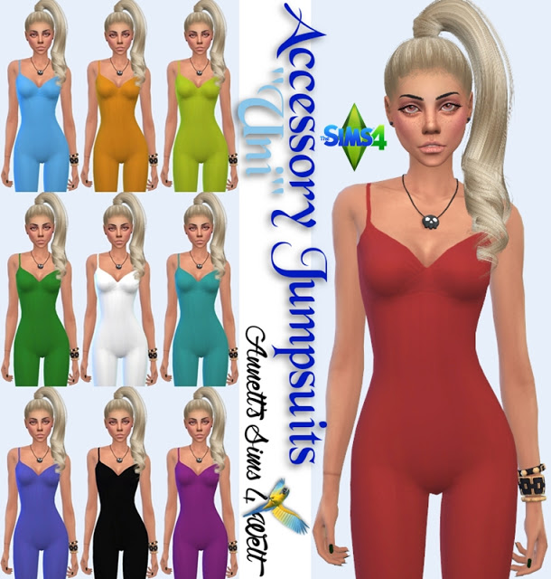 Sims 4 Jumpsuits Accessory Uni at Annett’s Sims 4 Welt