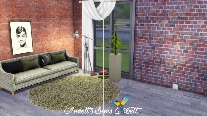 Sims 4 Old Stone Walls at Annett’s Sims 4 Welt