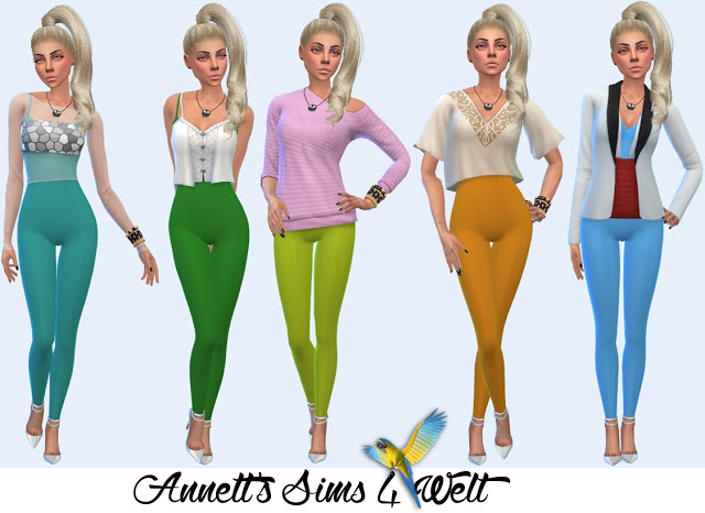 Sims 4 Jumpsuits Accessory Uni at Annett’s Sims 4 Welt