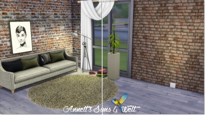 Sims 4 Old Stone Walls at Annett’s Sims 4 Welt