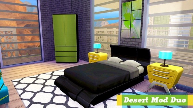 Sims 4 Desert Mod Duo at 4 Prez Sims4