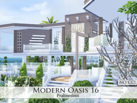 Modern Oasis 16 By Pralinesims At Tsr » Sims 4 Updates