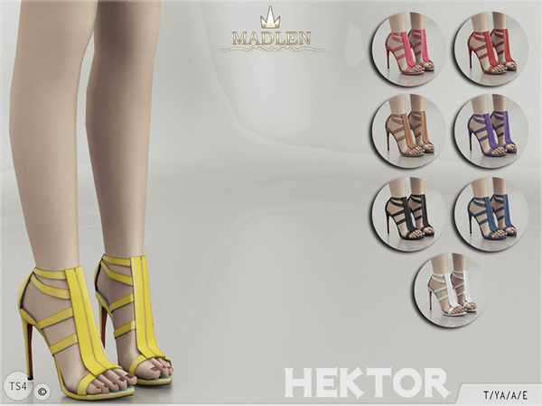 Sims 4 Madlen Hektor Shoes by MJ95 at TSR