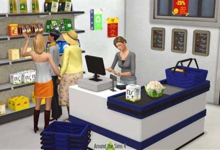the sims 4 grocery store mod