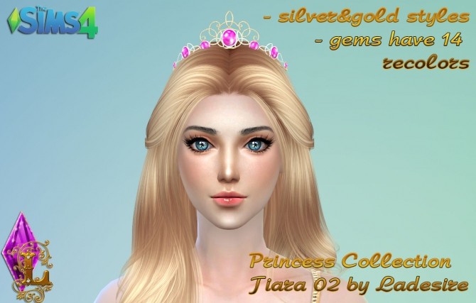 Sims 4 Princess Collection Tiara 02 at Ladesire
