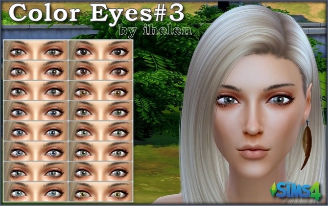 Sims 4 Color Eyes #3 at ihelensims