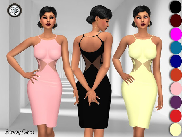 Sims 4 MP Trendy Dress at BTB Sims – MartyP