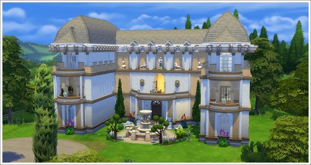 Sims 4 Manor house by Blackbeauty583 at Beauty Sims