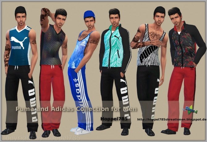 Sims 4 Sport Collection For Men at Hoppel785