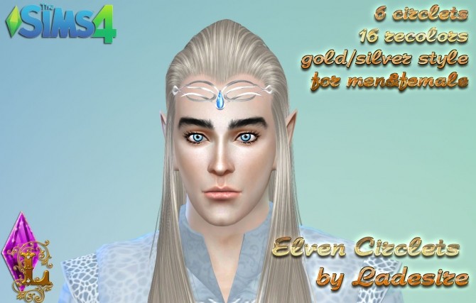 Sims 4 Elven Circlets at Ladesire