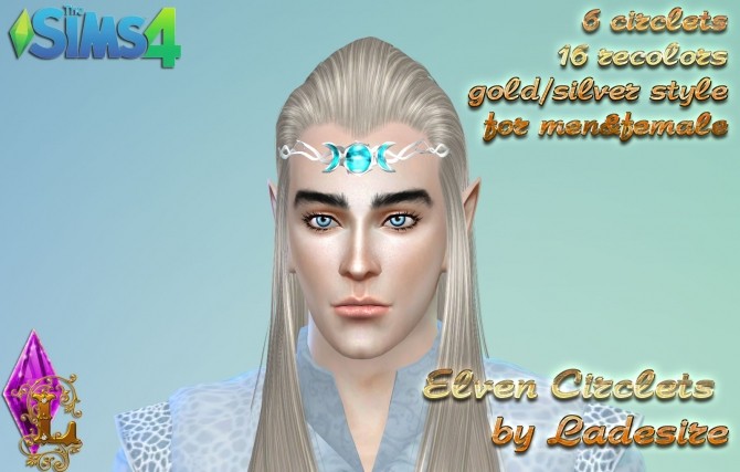 Sims 4 Elven Circlets at Ladesire