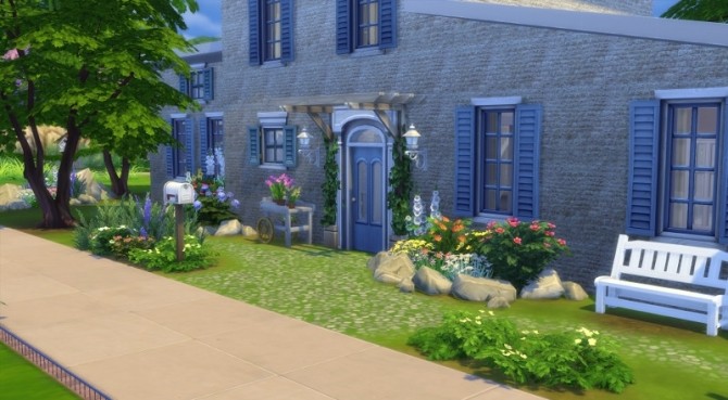 Sims 4 Provencal farmhouse by Maman Gâteau at Sims Artists
