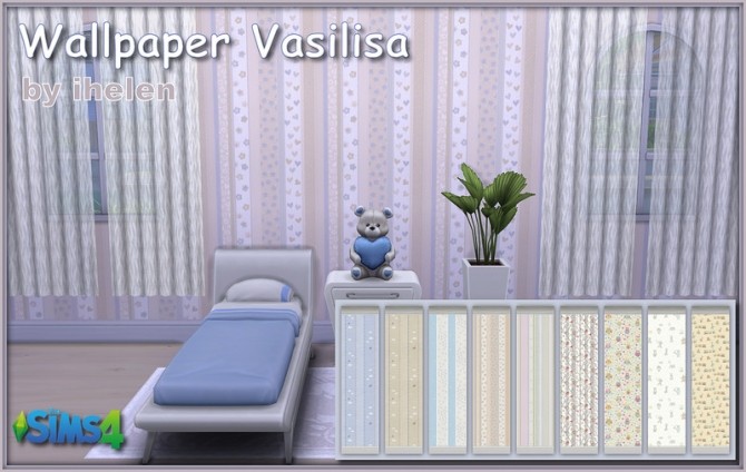 Sims 4 Wallpaper Vasilisa at ihelensims