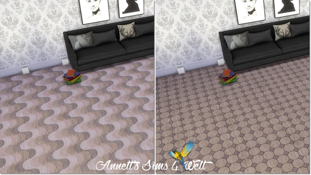 Sims 4 Wood Floors Variety at Annett’s Sims 4 Welt
