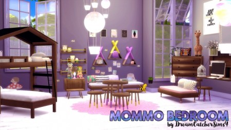 Mommo Bedroom Set at DreamCatcherSims4