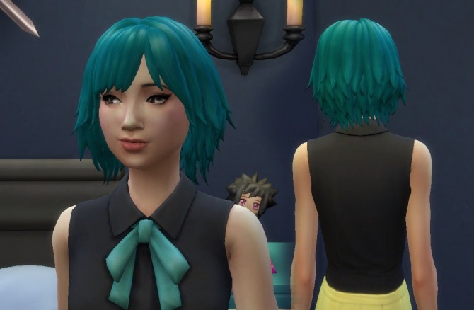 Sims 4 Bumbling Hairstyle at My Stuff