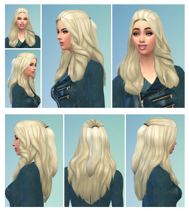 Sims 4 Floating Hair female at Birksches Sims Blog