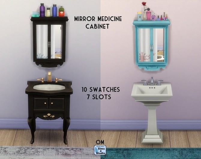 Sims 4 Mirror medicine cabinet at Sims 4 Studio