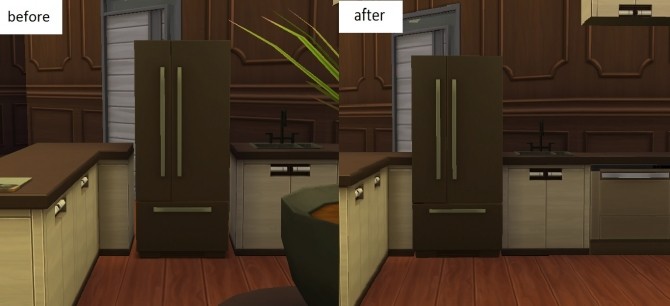 Sims 4 Seamless Fridges by G1G2 at SimsWorkshop