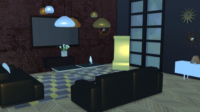 Sims 4 VOID Pendant Light at Meinkatz Creations