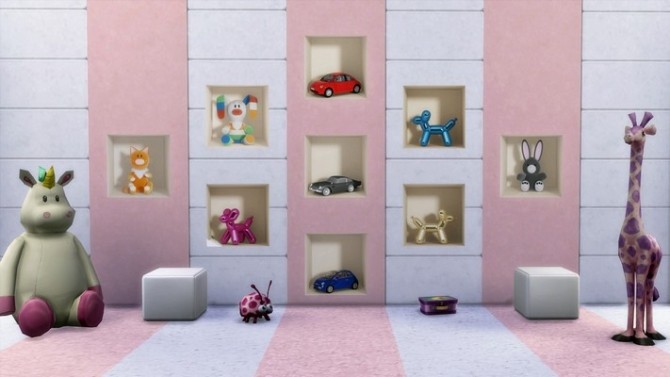 Sims 4 Children deco stickers at Khany Sims