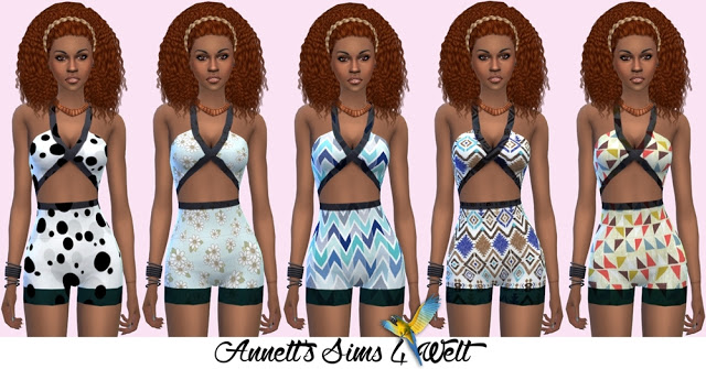 Sims 4 April Accessory Swimsuits at Annett’s Sims 4 Welt