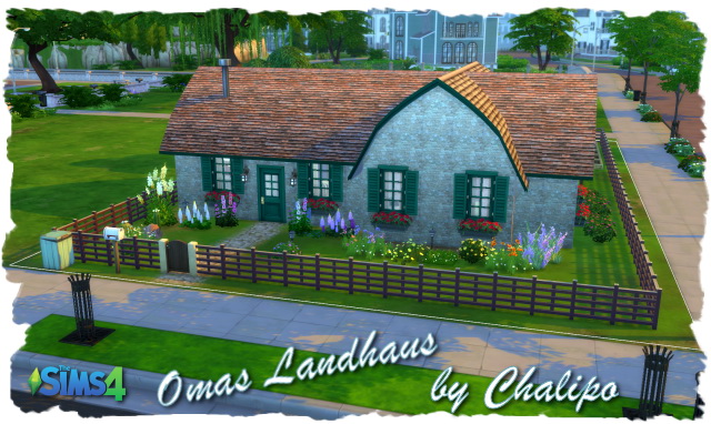 Sims 4 Grandmas Cottage by Chalipo at All 4 Sims