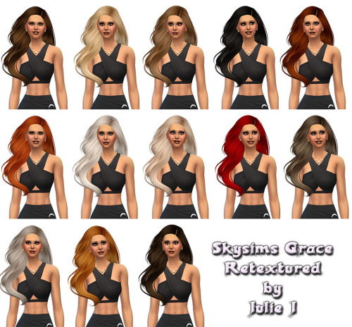Sims 4 Skysims Grace Retextured at Julietoon – Julie J