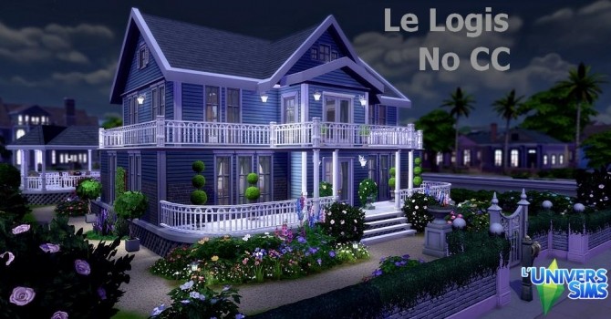 Sims 4 Le Logis house by Sirhc59 at L’UniverSims