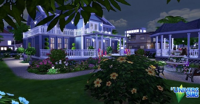 Sims 4 Le Logis house by Sirhc59 at L’UniverSims