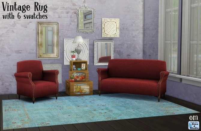 Sims 4 Vintage rugs at Sims 4 Studio