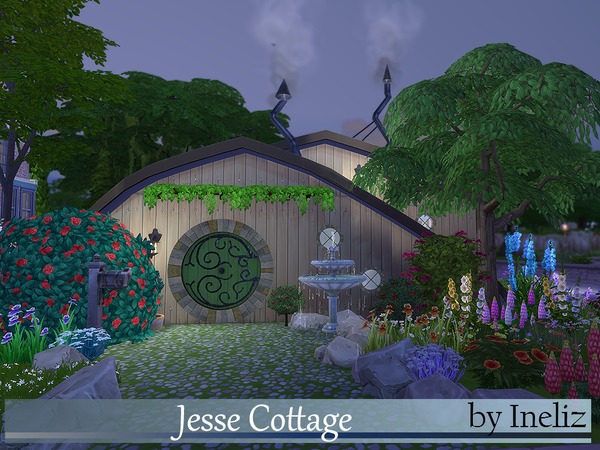 Sims 4 Jesse Cottage by Ineliz at TSR