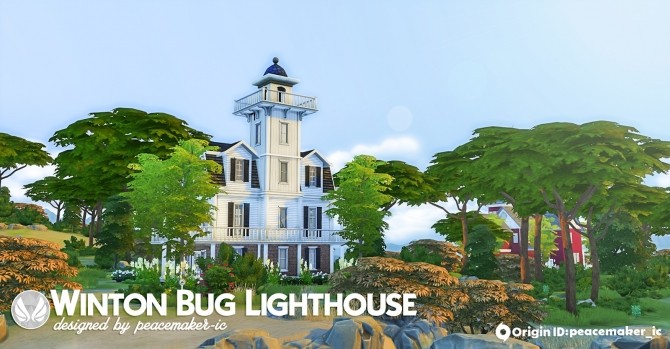 Sims 4 Winton Bug Lighthouse at Simsational Designs
