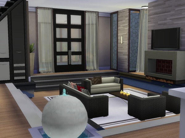 Sims 4 Maya Concept house by Byahbh at TSR