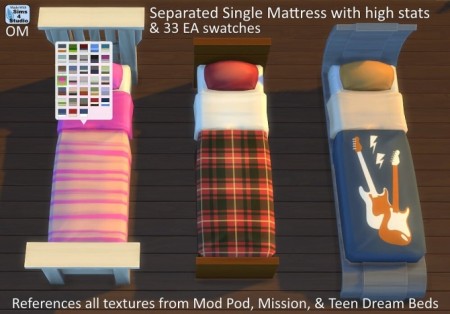 sims 4 studio separated beds