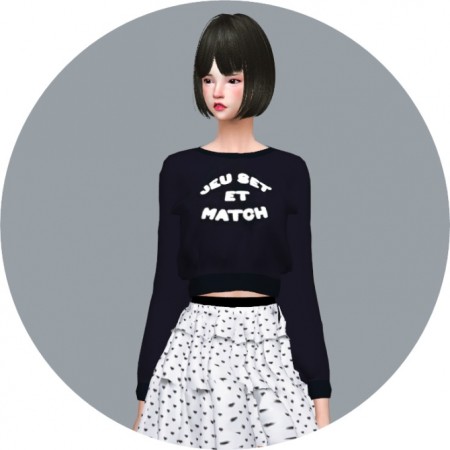 New Sweat Shirt at Marigold » Sims 4 Updates