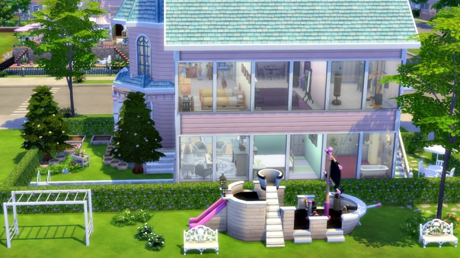 Victorian Dollhouse At Hafuhgas Sims Geschichten » Sims 4 Updates