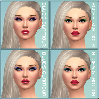 Eyeshadow Nr2 at Blue’s Glamour » Sims 4 Updates