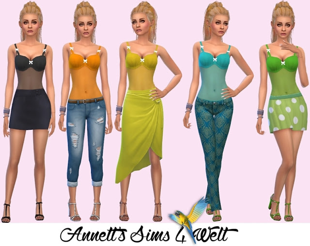 Sims 4 Accessory Body Oh La La at Annett’s Sims 4 Welt
