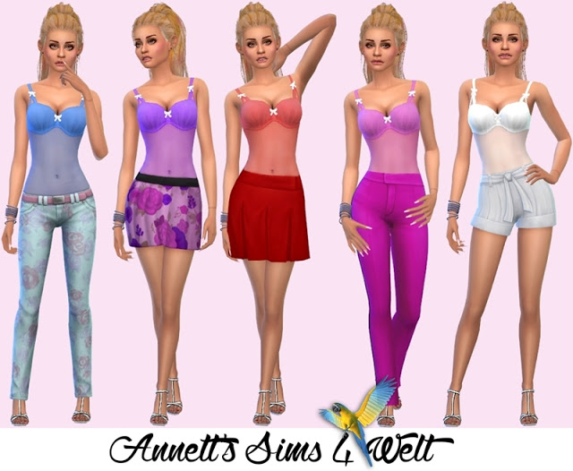 Sims 4 Accessory Body Oh La La at Annett’s Sims 4 Welt