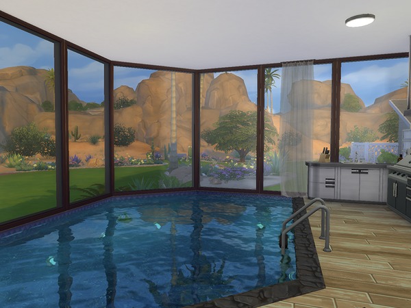 Sims 4 Maya Concept house by Byahbh at TSR