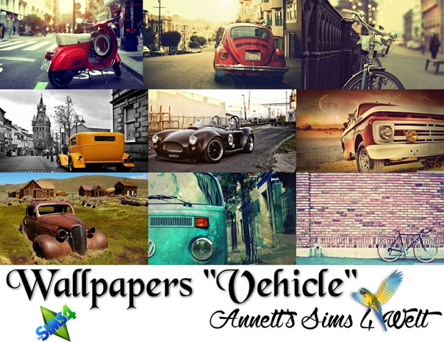 Sims 4 Vehicle Wallpapers at Annett’s Sims 4 Welt