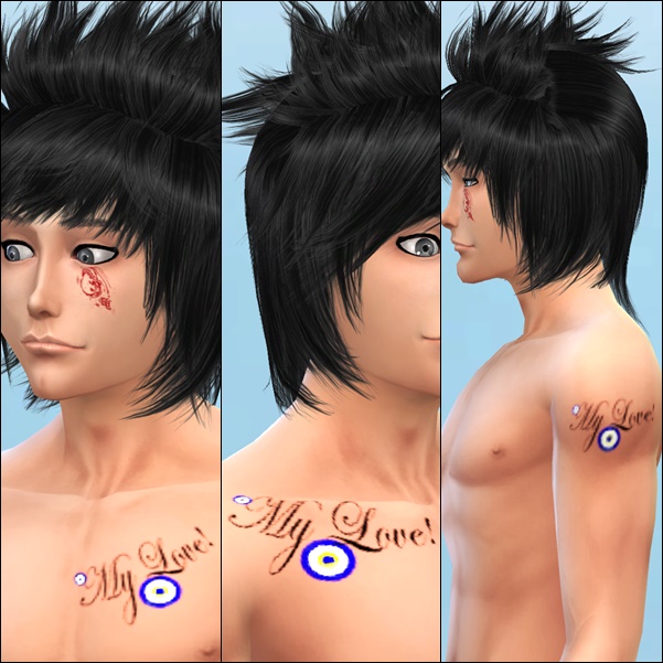 Sims 4 MyLove & LoveYou Tattoo at NG Sims3