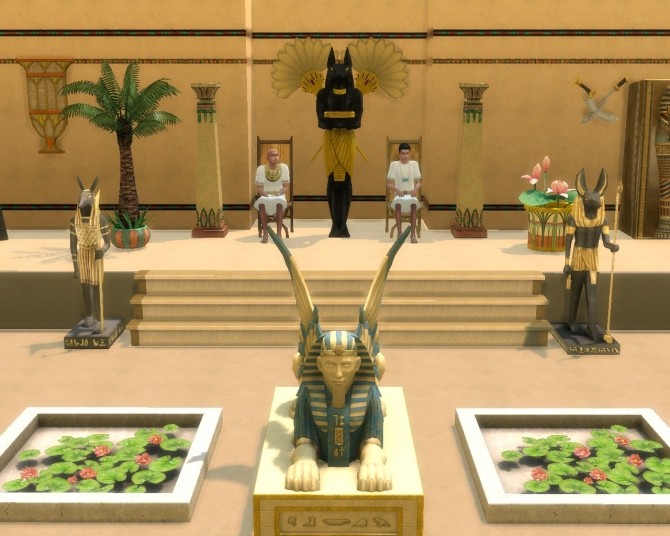 Sims 4 Ancient Egypt conversion set at Mara45123