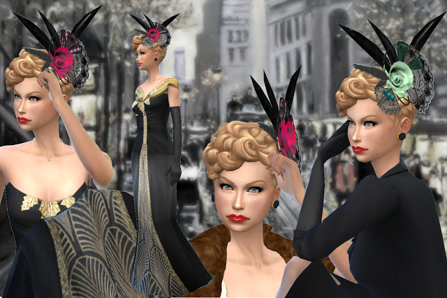 Sims 4 Vintage Hat Fascinators at Mythical Sims