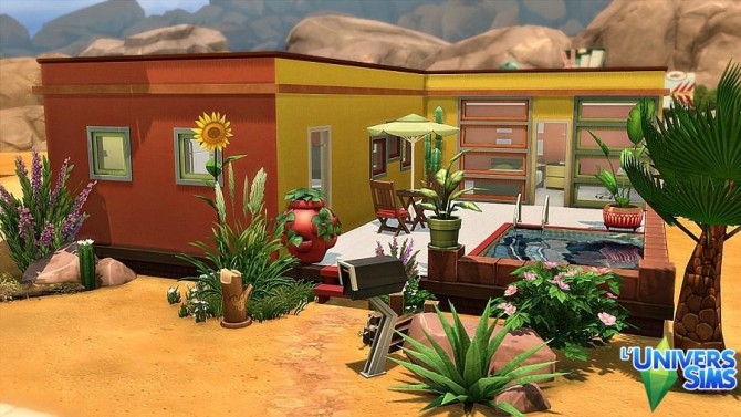 Sims 4 Tampico house by MatSims Créa at L’UniverSims
