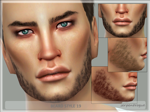Sims 4 Beard Style 19 by Serpentrogue at TSR