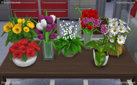 Flowers Set at Dara Sims